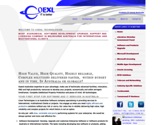 coexl.com.au screenshot