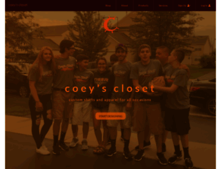 coeyscloset.com screenshot