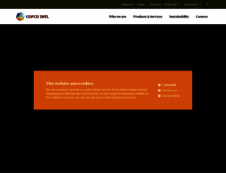 cofcointernational.com screenshot