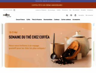 coffea.fr screenshot