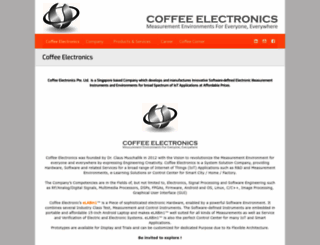 coffee-electronics.com screenshot
