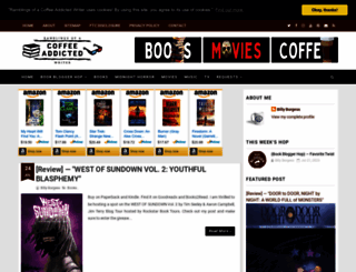 coffeeaddictedwriter.com screenshot