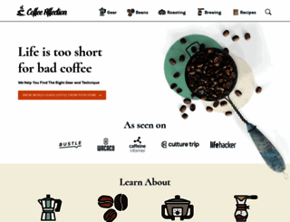 coffeeaffection.com screenshot