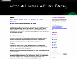 coffeeanddonutswithjwtplanning.blogspot.com screenshot