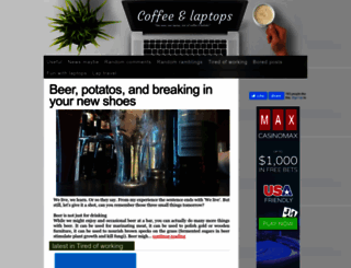 coffeeandlaptops.com screenshot