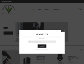 coffeeandtea.co.za screenshot