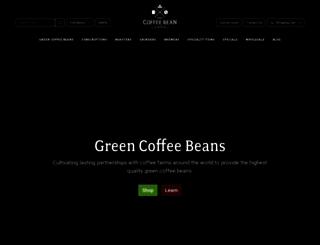 coffeebeancorral.com screenshot