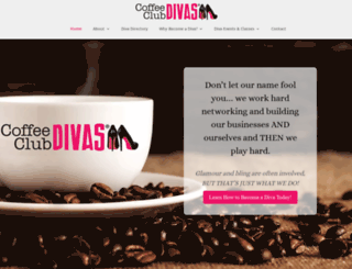 coffeeclubdivas.com screenshot