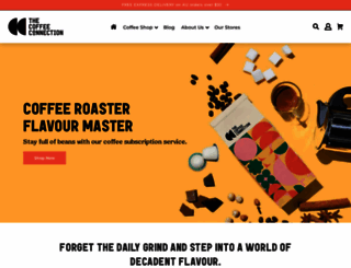 coffeeconnection.com.au screenshot