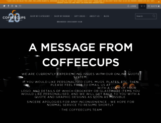 coffeecups.co.uk screenshot