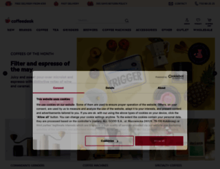 coffeedesk.com screenshot