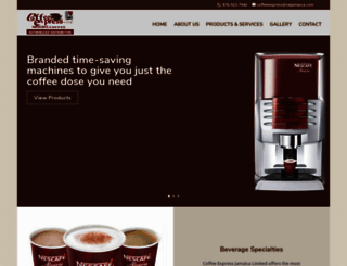 coffeeexpressjamaicaltd.com screenshot