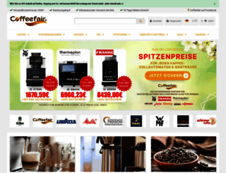 coffeefair.de screenshot