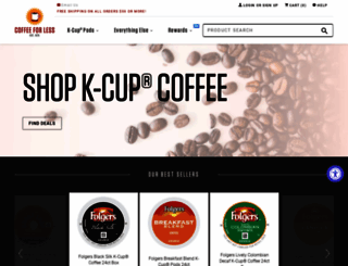 coffeeforless.com screenshot