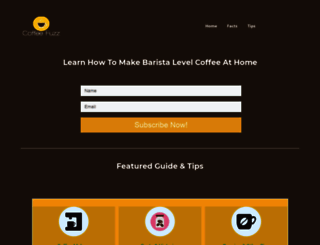 coffeefuzz.com screenshot
