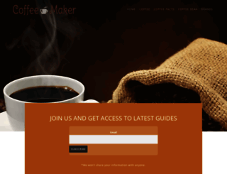 coffeemakered.com screenshot