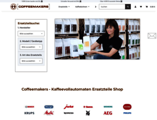 coffeemakers.de screenshot