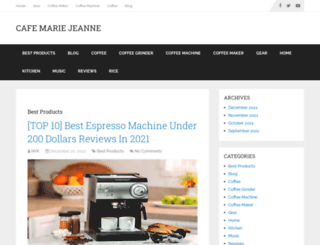 coffeeminister.com screenshot