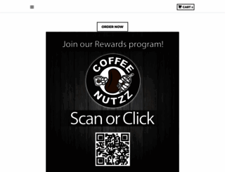 coffeenutzz.com screenshot