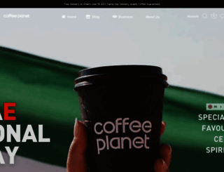 coffeeplanet.com screenshot