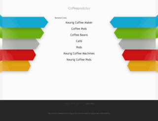 coffeepods.biz screenshot