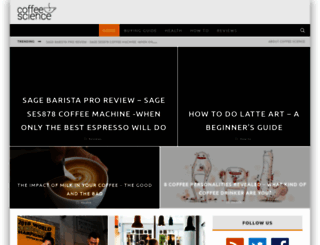 coffeescience.org screenshot