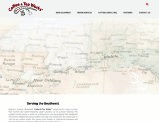 coffeeteaworks.com screenshot