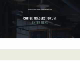 coffeetradersforum.com screenshot