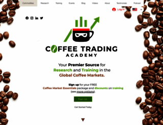 coffeetradingacademy.com screenshot