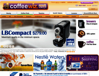 coffeewhiz.com screenshot