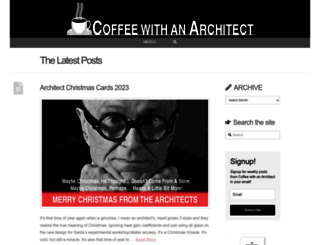coffeewithanarchitect.com screenshot