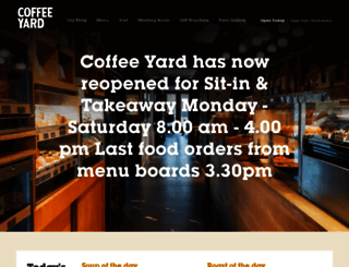 coffeeyard.com screenshot
