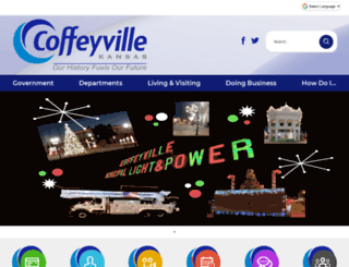 coffeyville.com screenshot