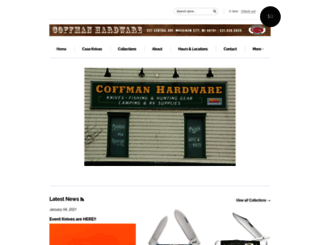 coffman-hardward.myshopify.com screenshot