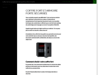 coffre-fort-pro.com screenshot