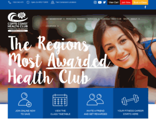 coffscoasthc.com.au screenshot