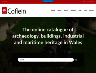 coflein.gov.uk screenshot