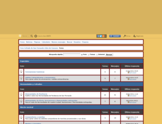 cofradesislalibres.mforos.com screenshot