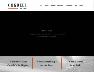 cogdell-law.com screenshot