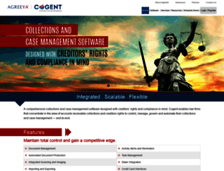 cogentcollections.com screenshot