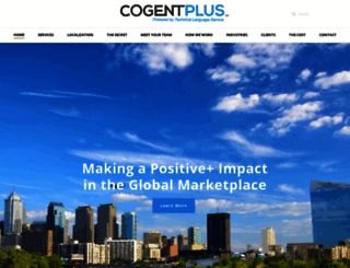 cogentplus.com screenshot
