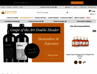 cognac-expert.com screenshot
