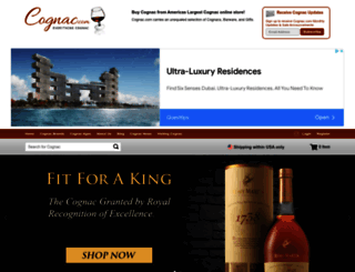 cognac.com screenshot