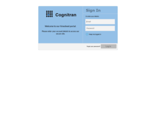 cognitran.titaniumhr.com screenshot