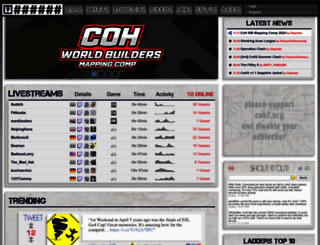 coh2.org screenshot