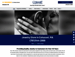 cohassetjewelers.com screenshot