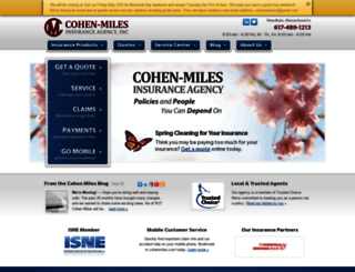 cohenmiles.com screenshot