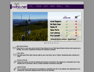 coho.net screenshot