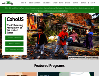 cohousing.org screenshot