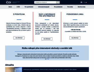 coi.cz screenshot